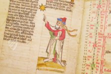 Medical and Astrological Almanac – Quaternio Verlag Luzern – Ms. 7.141 – Bibliothèque nationale et universitaire (Strasbourg, France)