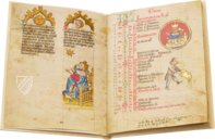 Medical and Astrological Almanac – Quaternio Verlag Luzern – Ms. 7.141 – Bibliothèque nationale et universitaire (Strasbourg, France)