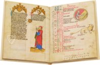 Medical and Astrological Almanac – Quaternio Verlag Luzern – Ms. 7.141 – Bibliothèque nationale et universitaire (Strasbourg, France)