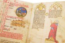 Medical and Astrological Almanac – Quaternio Verlag Luzern – Ms. 7.141 – Bibliothèque nationale et universitaire (Strasbourg, France)