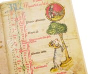 Medical and Astrological Almanac – Quaternio Verlag Luzern – Ms. 7.141 – Bibliothèque nationale et universitaire (Strasbourg, France)