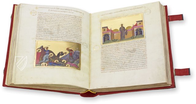 Menologion - Book of Saints of Emperor Vasilios II – Testimonio Compañía Editorial – Vat. Gr. 1613 – Biblioteca Apostolica Vaticana (Vatican City, State of the Vatican City)