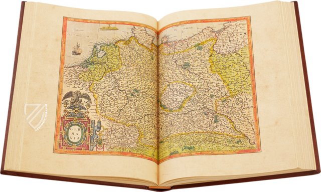 Atlas de Mercator ». Planche « Gallia ». - MERCATOR, Gerardus