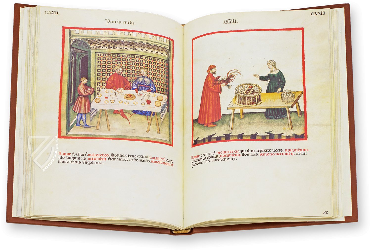 Millet bread (panis milij) and roosters (galli) in the Theatrum Sanitatis Millet bread (panis milij) and roosters (galli) in the Theatrum Sanitatis