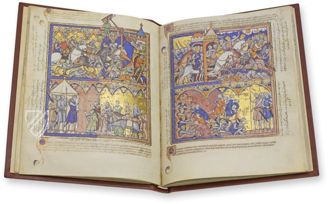 Morgan Crusader's Bible – Faksimile Verlag – MS M.638|Ms Nouv. Acq. Lat. 2294, fols 2, 3|Ludwig I 6 - 83.MA.55 – Morgan Library & Museum (New York, USA) / Bibliothèque Nationale de France (Paris, France) / Getty Museum (Los Angeles, USA)