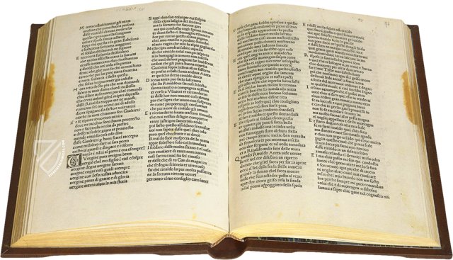 Morgante by Luigi Pulci – Il Bulino, edizioni d'arte – incunabolo ac cf29 – Accademia Nazionale di Scienze, Lettere e Arti (Modena, Italy)