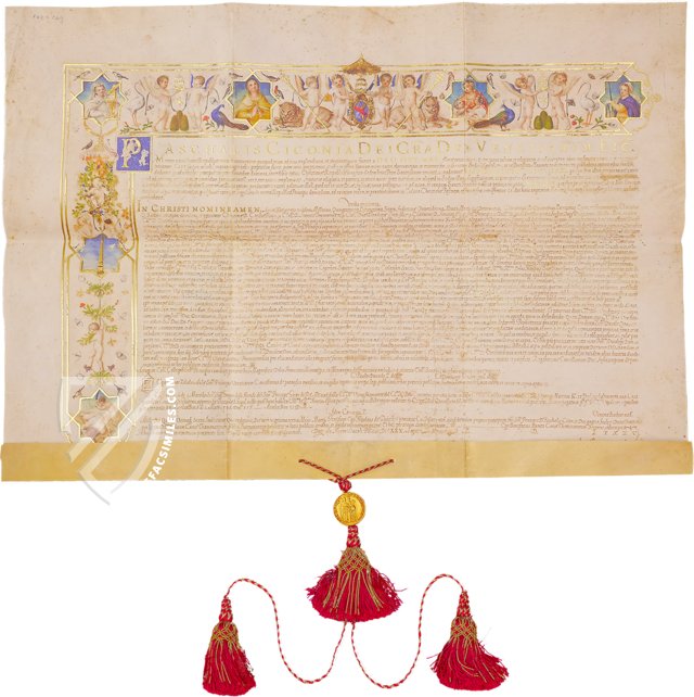 Munificentia Venetiarum – Scrinium – A.A., Arm. I-XVIII, 1302 – Archivum Secretum Vaticanum (Vatican City, Vatican City State)