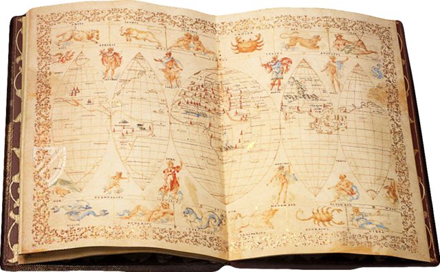 Nautical Atlases of Francesco Ghisolfo – Istituto Poligrafico e Zecca dello Stato – Ricc. 3615-3616 – Biblioteca Riccardiana (Florence, Italy)