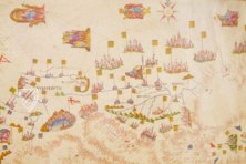 Navigational Map of Mediterranean Sea – Istituto Poligrafico e Zecca dello Stato – Biblioteca Nazionale Centrale di Roma (Rome, Italy)