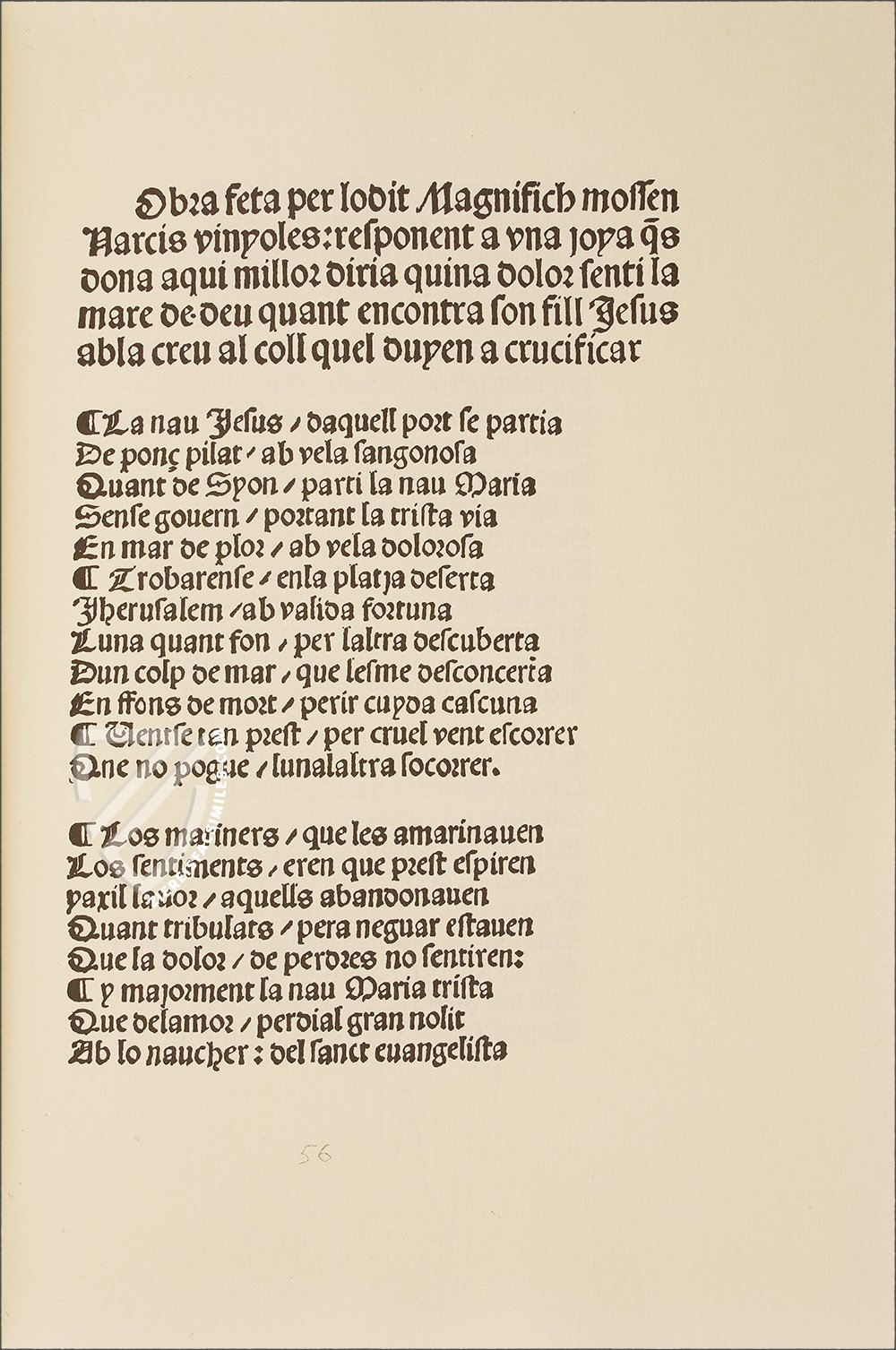 Omelia sobre lo psalm del Miserere mei Deus - Ziereis Facsimiles