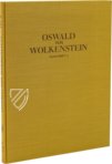 Oswald of Wolkenstein: Manuscript A – Akademische Druck- u. Verlagsanstalt (ADEVA) – Cod. Vindob. 2777 – Österreichische Nationalbibliothek (Vienna, Austria)