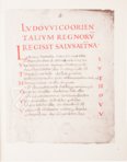 Otfrid von Weißenburg: Gospel Harmony – Akademische Druck- u. Verlagsanstalt (ADEVA) – Codex Vindobonensis 2687 – Österreichische Nationalbibliothek (Vienna, Austria)