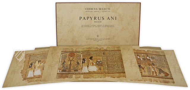 Papyrus Ani – Akademische Druck- u. Verlagsanstalt (ADEVA) – Nr. 10.470,35 – British Museum (London, United Kingdom)