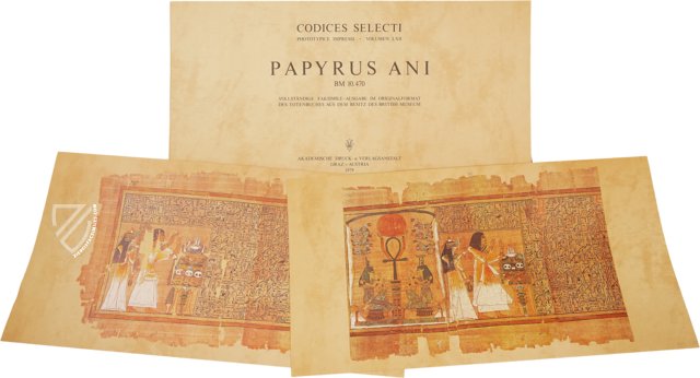 Papyrus Ani – Akademische Druck- u. Verlagsanstalt (ADEVA) – Nr. 10.470 – British Museum (London, United Kingdom)