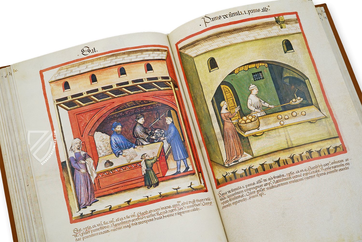 Paradisiacal images as an expression of aristocratic wishful thinking (Tacuinum Sanitatis in Medicina, Lombardy (Italy) – end of the 14th century)