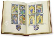 Peterborough Psalter in Brussels – Quaternio Verlag Luzern – Ms. 9961-62 – Bibliothèque Royale de Belgique (Brussels, Belgium)