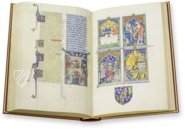 Peterborough Psalter in Brussels – Quaternio Verlag Luzern – Ms. 9961-62 – Bibliothèque Royale de Belgique (Brussels, Belgium)