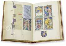 Peterborough Psalter in Brussels – Quaternio Verlag Luzern – Ms. 9961-62 – Bibliothèque Royale de Belgique (Brussels, Belgium)