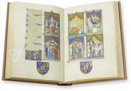 Peterborough Psalter in Brussels – Quaternio Verlag Luzern – Ms. 9961-62 – Bibliothèque Royale de Belgique (Brussels, Belgium)