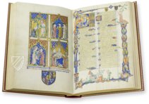 Peterborough Psalter in Brussels – Quaternio Verlag Luzern – Ms. 9961-62 – KBR (Koninklijke Bibliotheek van België/Bibliothèque royale de Belgique) (Brussels, Belgium)