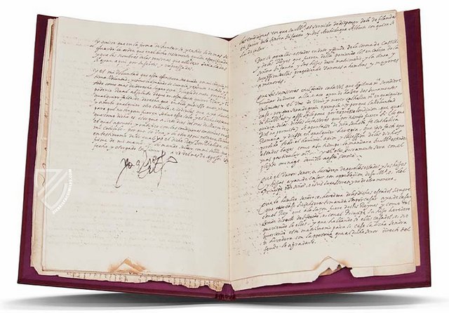 Philip II Will and Codicil – Testimonio Compañía Editorial – Biblioteca del Palacio Real (Madrid, Spain)