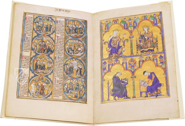 Picture Bible of Saint Louis – Akademische Druck- u. Verlagsanstalt (ADEVA) – MS M.240 – Morgan Library & Museum (New York, USA) / Santa Iglesia Catedral Primada (Toledo, Spain)