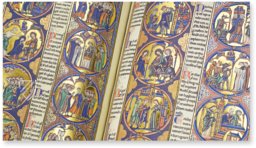 Picture Bible of Saint Louis – M. Moleiro Editor – MS M.240 – Morgan Library & Museum (New York, USA) / Santa Iglesia Catedral Primada (Toledo, Spain)