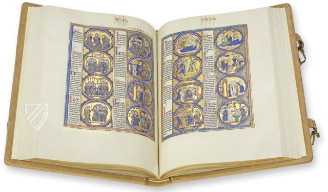 Picture Bible of Saint Louis – M. Moleiro Editor – MS M.240 – Morgan Library & Museum (New York, USA)