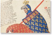 Poem of Praise for King Robert of Anjou – Akademische Druck- u. Verlagsanstalt (ADEVA) – Cod. Ser. n. 2639 – Österreichische Nationalbibliothek (Vienna, Austria)
