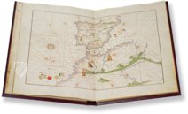 Portolan Atlas of Battista Agnese - Codex Petersburg – Akademische Druck- u. Verlagsanstalt (ADEVA) – National Library of Russia (St. Petersburg, Russia)