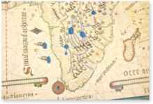 Portolan Chart 6 by Giorgio Sideri Known as Calapodà – Istituto dell'Enciclopedia Italiana - Treccani – Port. 6 – Biblioteca del Museo Correr (Venice, Italy)