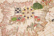 Portolan Chart by Matteo Prunes – AyN Ediciones – PM-1 – Museo Naval de Madrid (Madrid, Spain) Portolan Chart by Matteo Prunes – AyN Ediciones – PM-1 – Museo Naval de Madrid (Madrid, Spain)