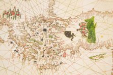 Portolan Chart by Matteo Prunes – AyN Ediciones – PM-1 – Museo Naval de Madrid (Madrid, Spain) Portolan Chart by Matteo Prunes – AyN Ediciones – PM-1 – Museo Naval de Madrid (Madrid, Spain)
