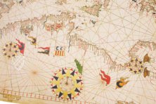 Portolan Chart by Matteo Prunes  – AyN Ediciones – PM-1 – Museo Naval (Madrid, Spain)