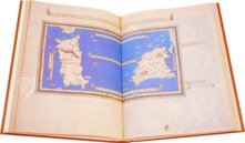 Ptolomei Cosmographia – Vallecchi – Magliab. XIII.16 – Biblioteca Nazionale Centrale di Firenze (Florence, Italy)