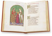 Rhyme of the Conquest of Granada – Edilan – 604 (1339)-XIV-D-14 – Bibliothèque et Archives du Château (Chantilly, France)