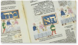 Rothschild Haggadah – Israel Museum (Jerusalem, Israel) Facsimile Edition
