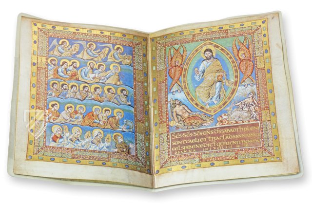 Sacramentary of Metz – Akademische Druck- u. Verlagsanstalt (ADEVA) – Ms. lat. 1141 – Bibliothèque nationale de France (Paris, France)