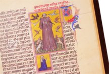 Saint Francis - Legenda Maior – Vallecchi – Ms. Vittorio Emanuele 411 – Biblioteca Nazionale Centrale Roma (Rome, Italy)