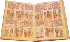 Salzburg Biblia Pauperum – Verlag Anton Pustet / Andreas Verlag – Codex a IX 12 – Stiftsbibliothek St. Peter (Salzburg, Austria)