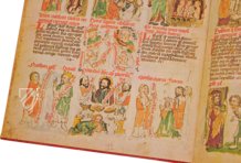 Salzburg Biblia Pauperum – Verlag Anton Pustet / Andreas Verlag – Codex a IX 12 – Stiftsbibliothek St. Peter (Salzburg, Austria)