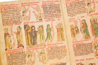 Salzburg Biblia Pauperum – Verlag Anton Pustet / Andreas Verlag – Codex a IX 12 – Stiftsbibliothek St. Peter (Salzburg, Austria)