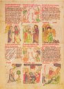 Salzburg Biblia Pauperum – Verlag Anton Pustet / Andreas Verlag – Codex a IX 12 – Stiftsbibliothek St. Peter (Salzburg, Austria)