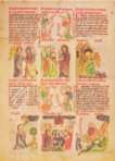 Salzburg Biblia Pauperum – Verlag Anton Pustet / Andreas Verlag – Codex a IX 12 – Stiftsbibliothek St. Peter (Salzburg, Austria)