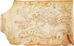 Sea Chart of Andrea Benincasa – Belser Verlag – Borg. VIII – Biblioteca Apostolica Vaticana (Vatican City, State of the Vatican City)