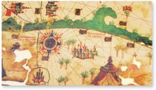 Sea Map of Iehuda Ben Zara – Belser Verlag – Borg. VII – Biblioteca Apostolica Vaticana (Vatican City, State of the Vatican City)