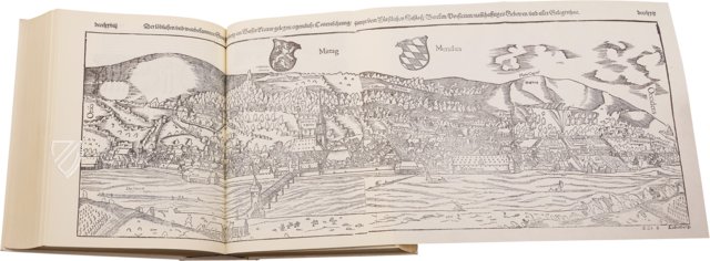 Sebastian Munster: Cosmographia 1588 – Konrad Kölbl Verlag – Res/2 Geo.u. 64 t – Bayerische Staatsbibliothek (Munich, Germany)