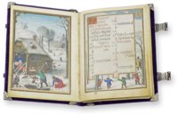 Simon Bening's Flemish Calendar – Faksimile Verlag – Clm. 23638 – Bayerische Staatsbibliothek (Munich, Germany)