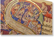 St. Alban’s Psalter – Eikon Editores – Ms. St. God. 1|Inv. No. M694 – Dombibliothek Hildesheim (Hildesheim, Germany) / Museum Schnütgen (Cologne, Germany)