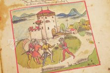 Swiss Chronicle of Wernher Schodoler – Faksimile Verlag – MS 62 (Bd. 1)|Ba. Nr. 2 (Bd. 2)|MS.Bibl.Zurl.Fol.18 (Bd. 3) – Leopold-Sophien-Bibliothek (Überlingen, Germany)